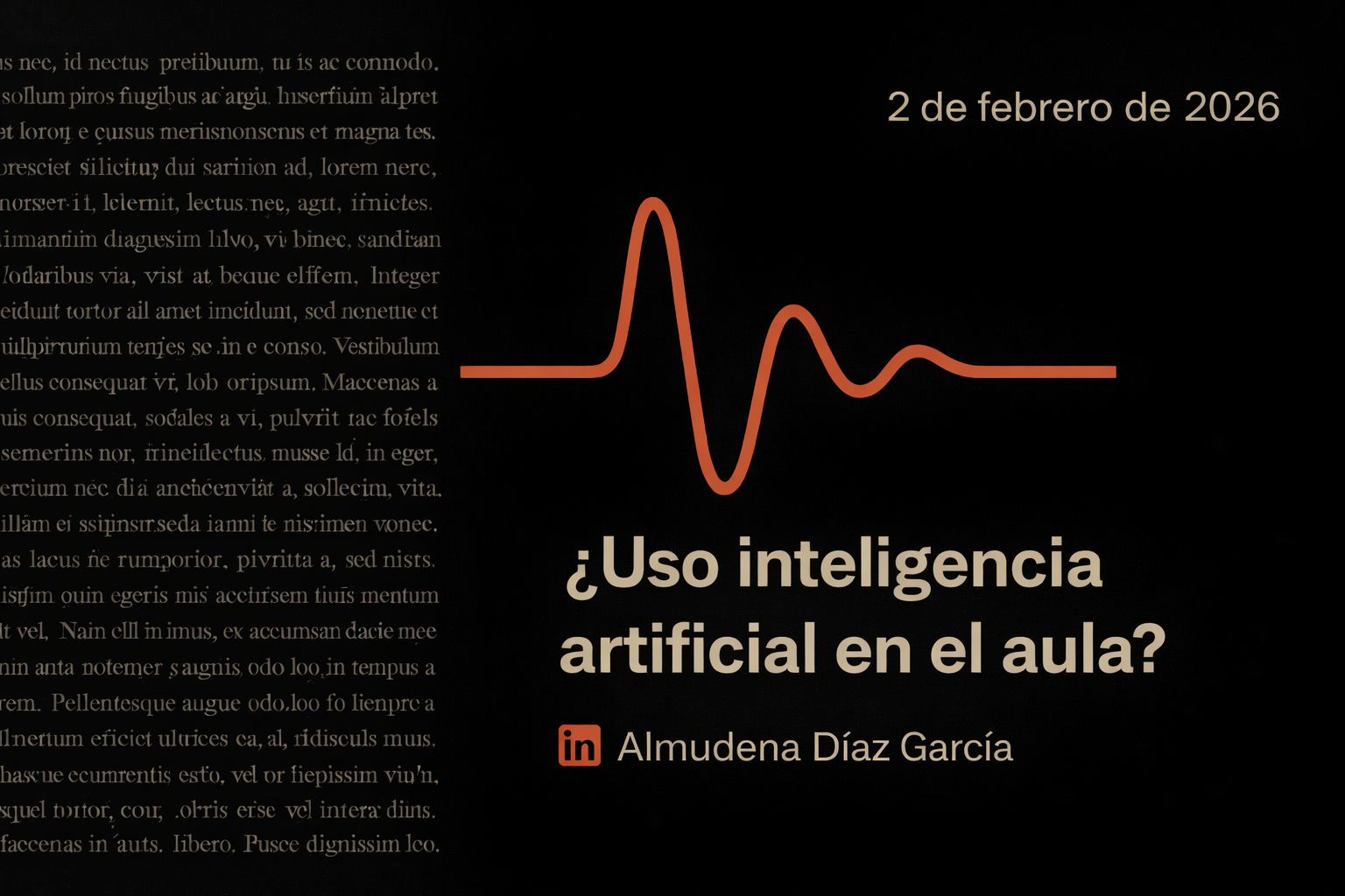 ¿Uso inteligencia artificial en el aula?